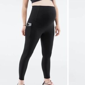 Fabletics PureLuxe High-Waisted Maternity 7/8 Legging- size extra small